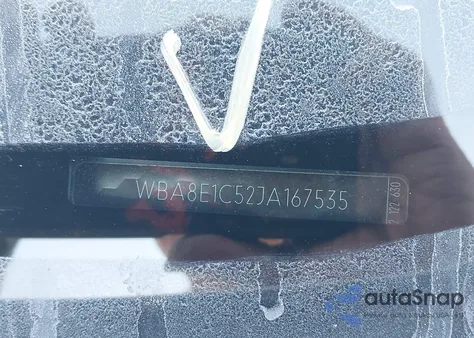 2018 BMW 330E Iperformance из США, поврежденный, VIN WBA8E1C52JA167535